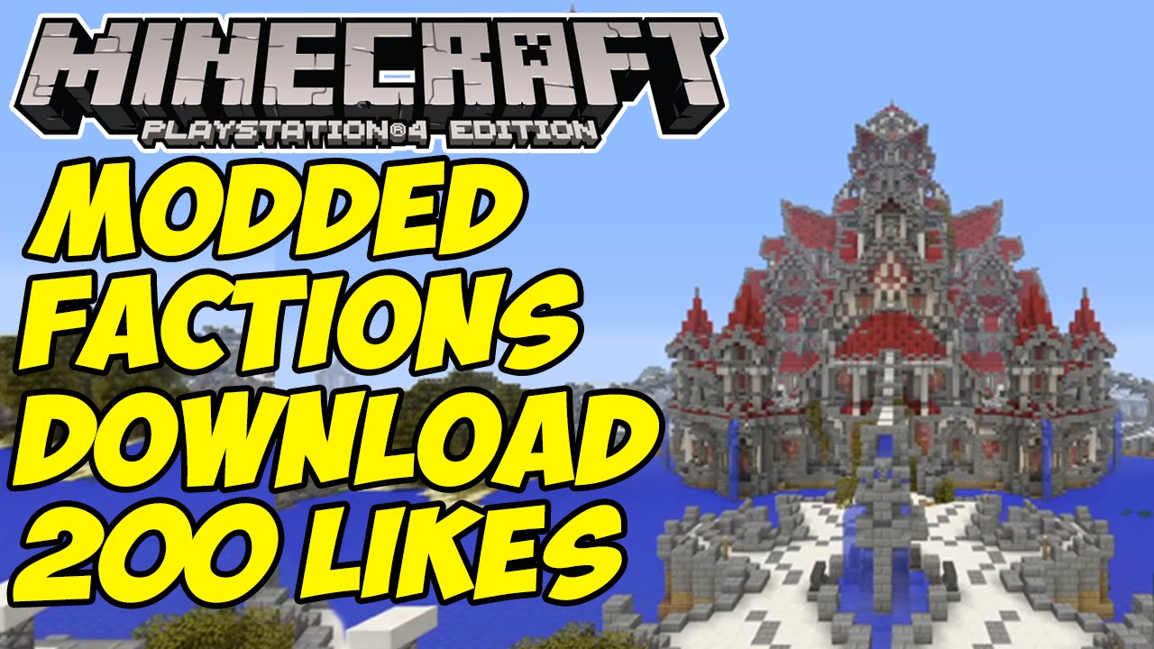 minecraft modded faction maps download